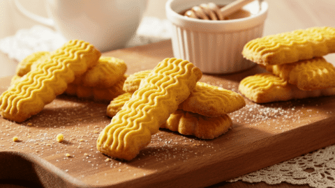 بسكويت العيد بالقمع كالمحلات وناجح من أول مرة